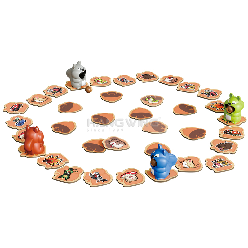 Game Token Counter - Winning Nutland Squirrel Adventure Race Board