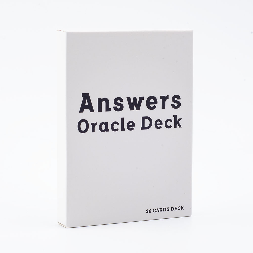 Answers Oracle Deck 36 Cards M - Board Game Quest recension och pris