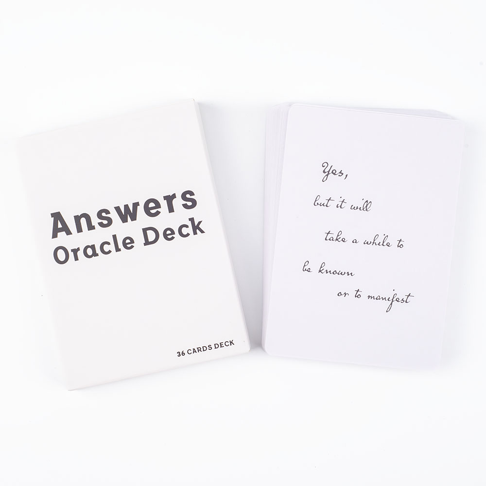 Answers Oracle Deck 36 Cards M - Board Game Quest recension och pris