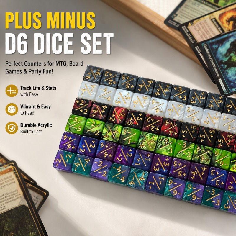 16mm Plus Minus Dice Number 16 - Game Token Counter recension och pris