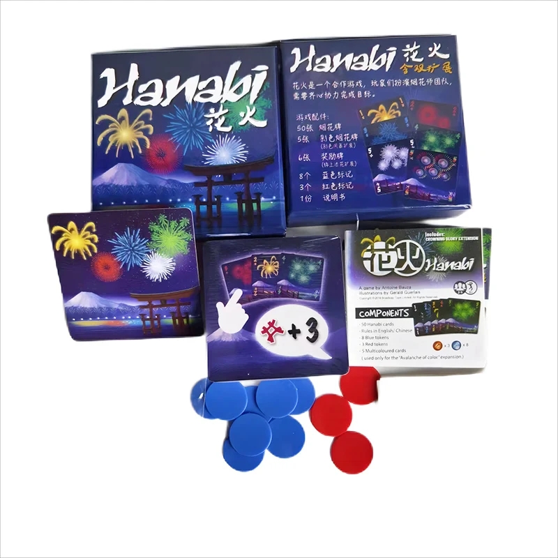 Hanabi Cooperative Card Game | - Board Game Solo recension och pris