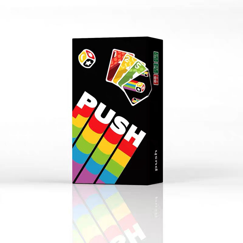 Push Card Game Adults and Teen - Board Game Solo recension och pris