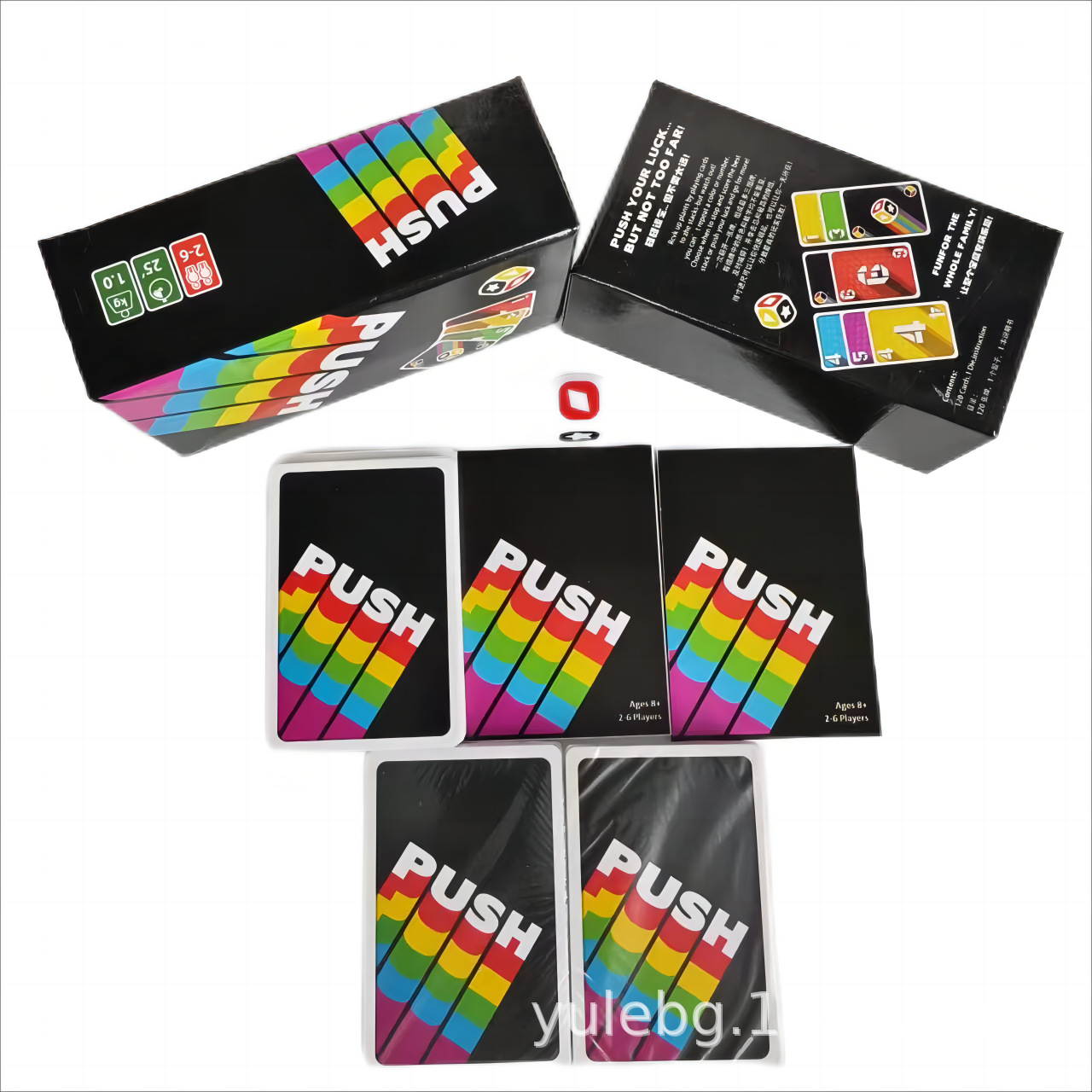 Push Card Game Adults and Teen - Board Game Solo recension och pris