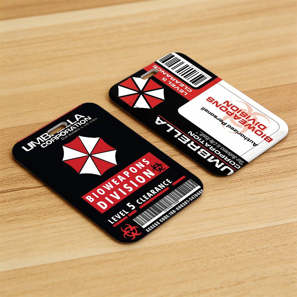 Game R-Resident E-Evil ID Card - Board Game Resident Evil recension och pris