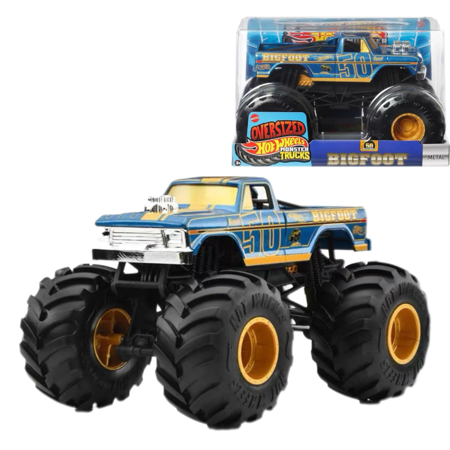 Hot Wheels Monster Trucks Bigf - Hot Wheels Car Monster Trucks recension och pris