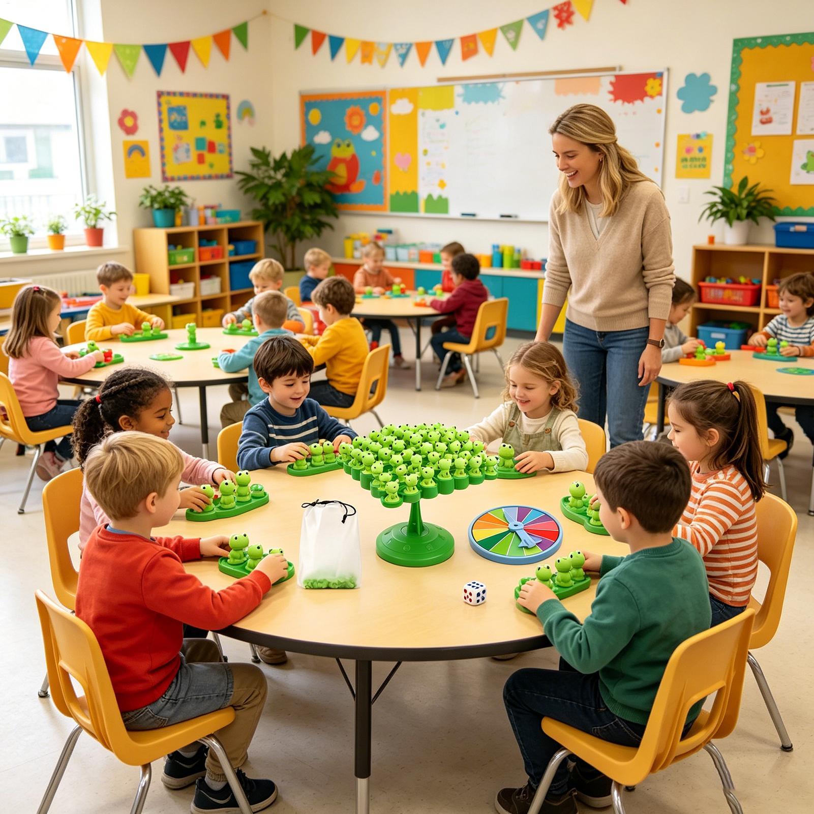 Kids Frog Balance Tree Board G - Board Game Fun recension och pris