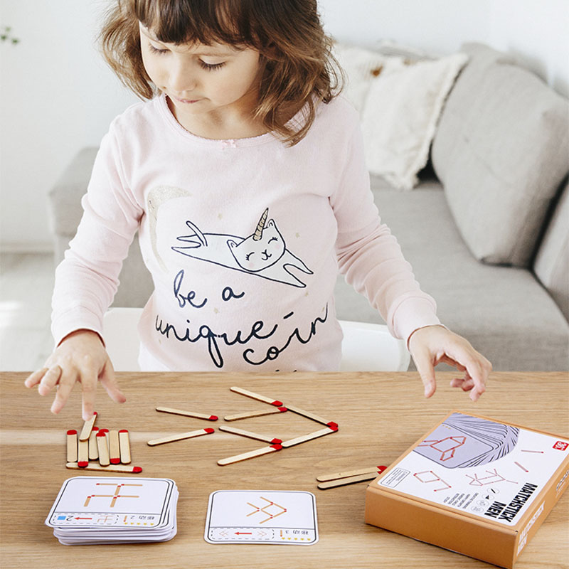 Montessori Matches Puzzles Gam - Board Game Fun recension och pris