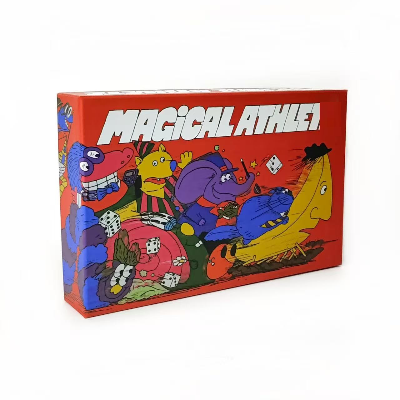 MAGICAL ATHLETE Card Game Part - Board Game Strategi recension och pris