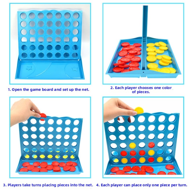 3D Four-in-a-Row Board Game fo - Board Game Fun recension och pris