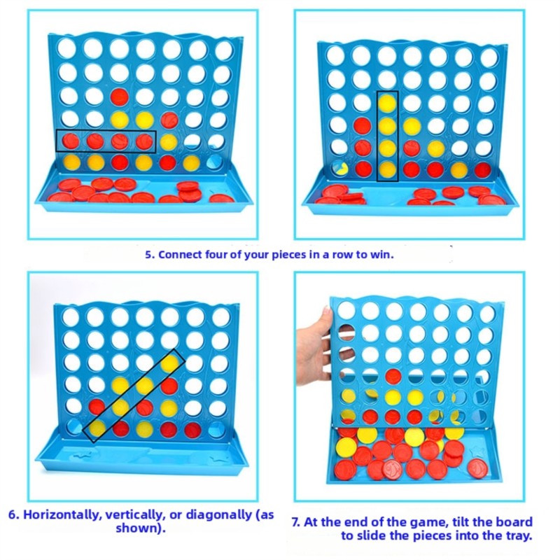 3D Four-in-a-Row Board Game fo - Board Game Fun recension och pris