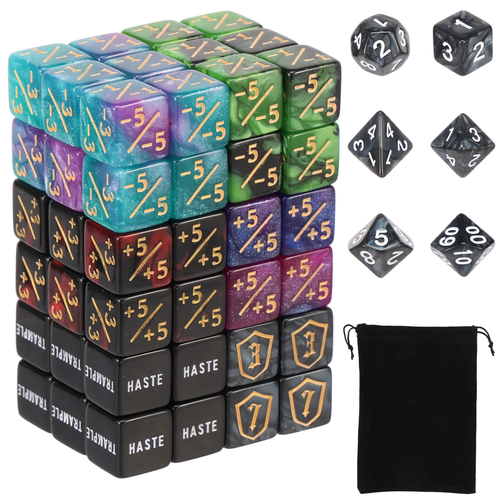 78Pcs MTG Counter Dice Set wit - Game Token Counter recension och pris