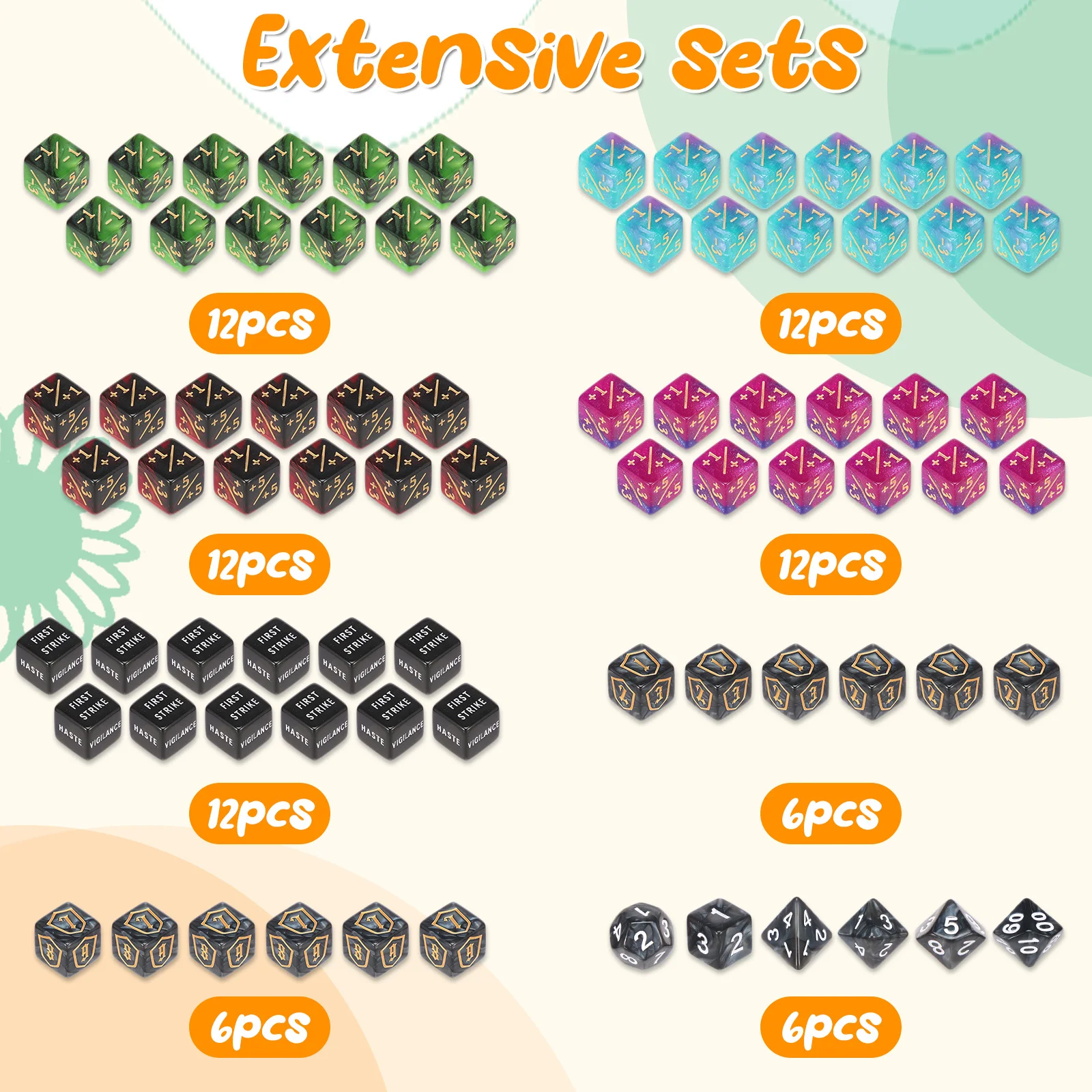 78Pcs MTG Counter Dice Set wit - Game Token Counter recension och pris
