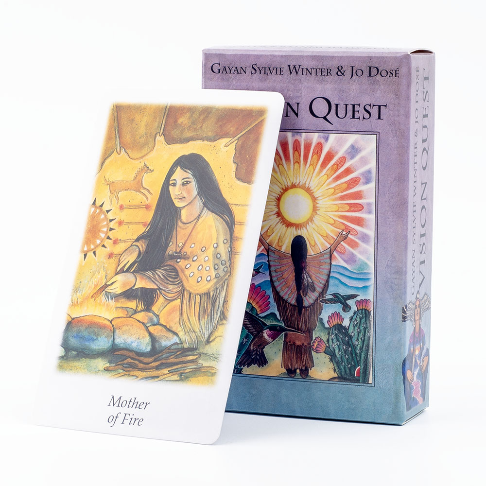 Vision Quest Tarot 78-Card Dec - Board Game Quest recension och pris