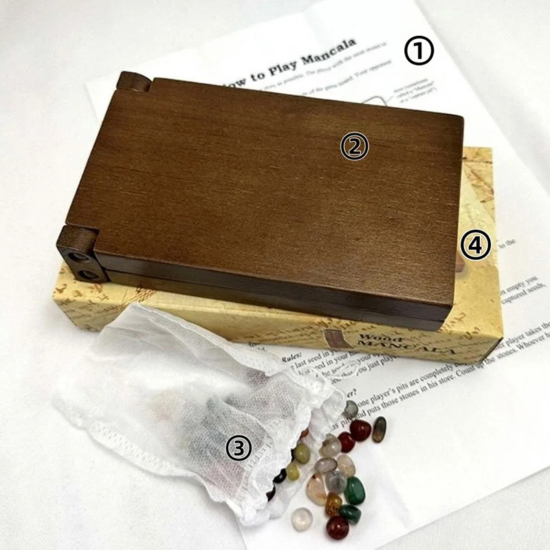 Ancient Mancala African Chess  - Board Game Fun recension och pris