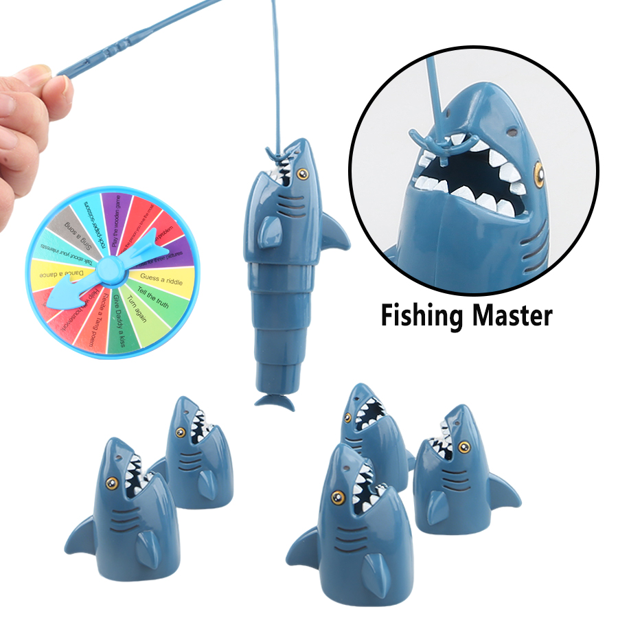 Popular Shark Style Fishing Bo - Board Game Fun recension och pris