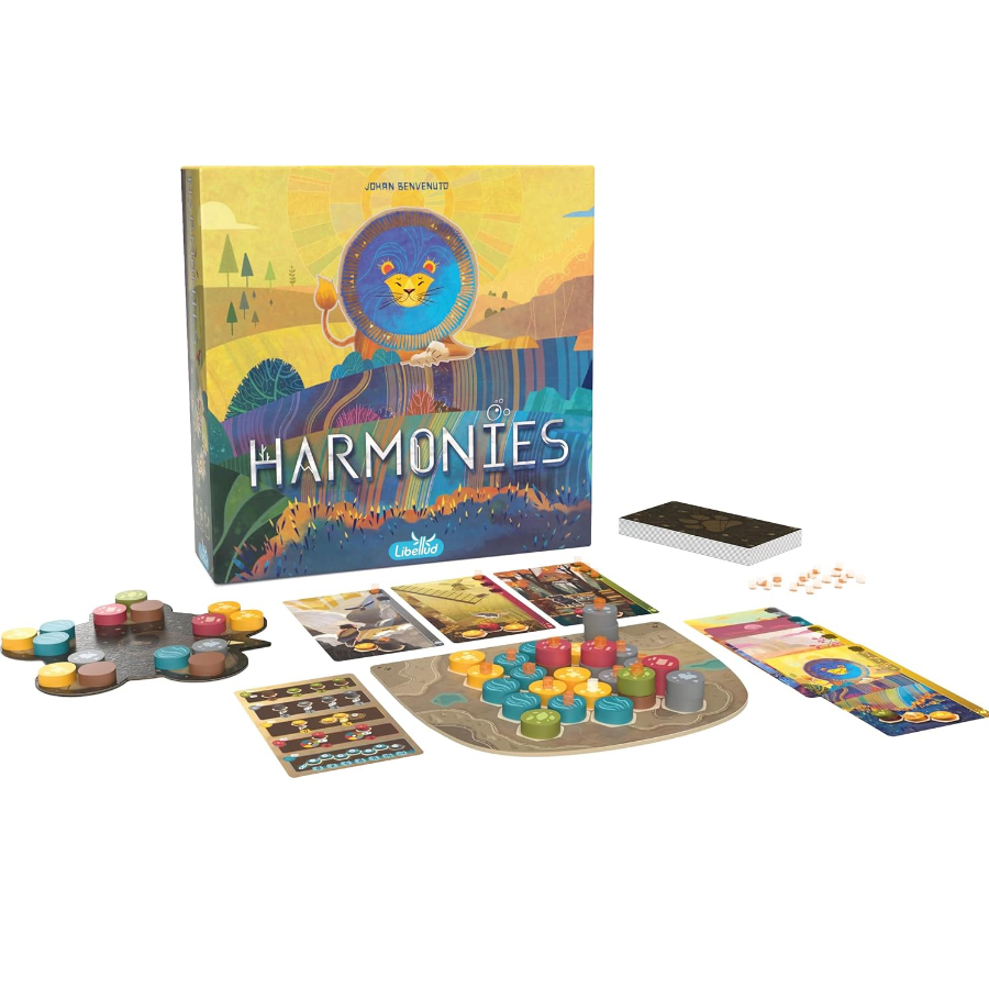 Harmonies - Board Games - Crea - Board Game Solo recension och pris