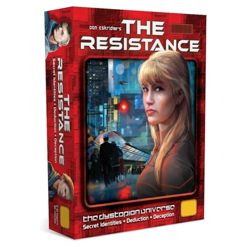 New Board game The Resistance  - Board Game Solo recension och pris