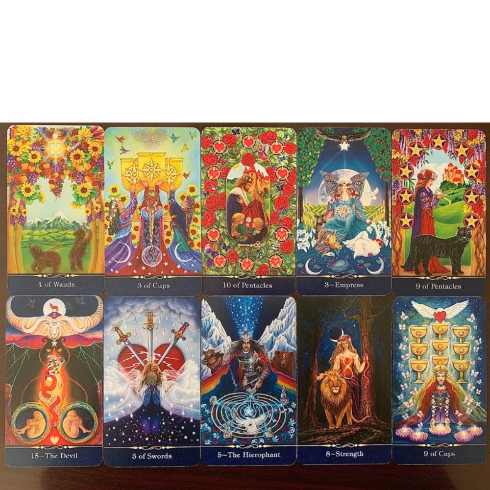 10.3*6cm The Star Tarot Your P - Board Game Path recension och pris
