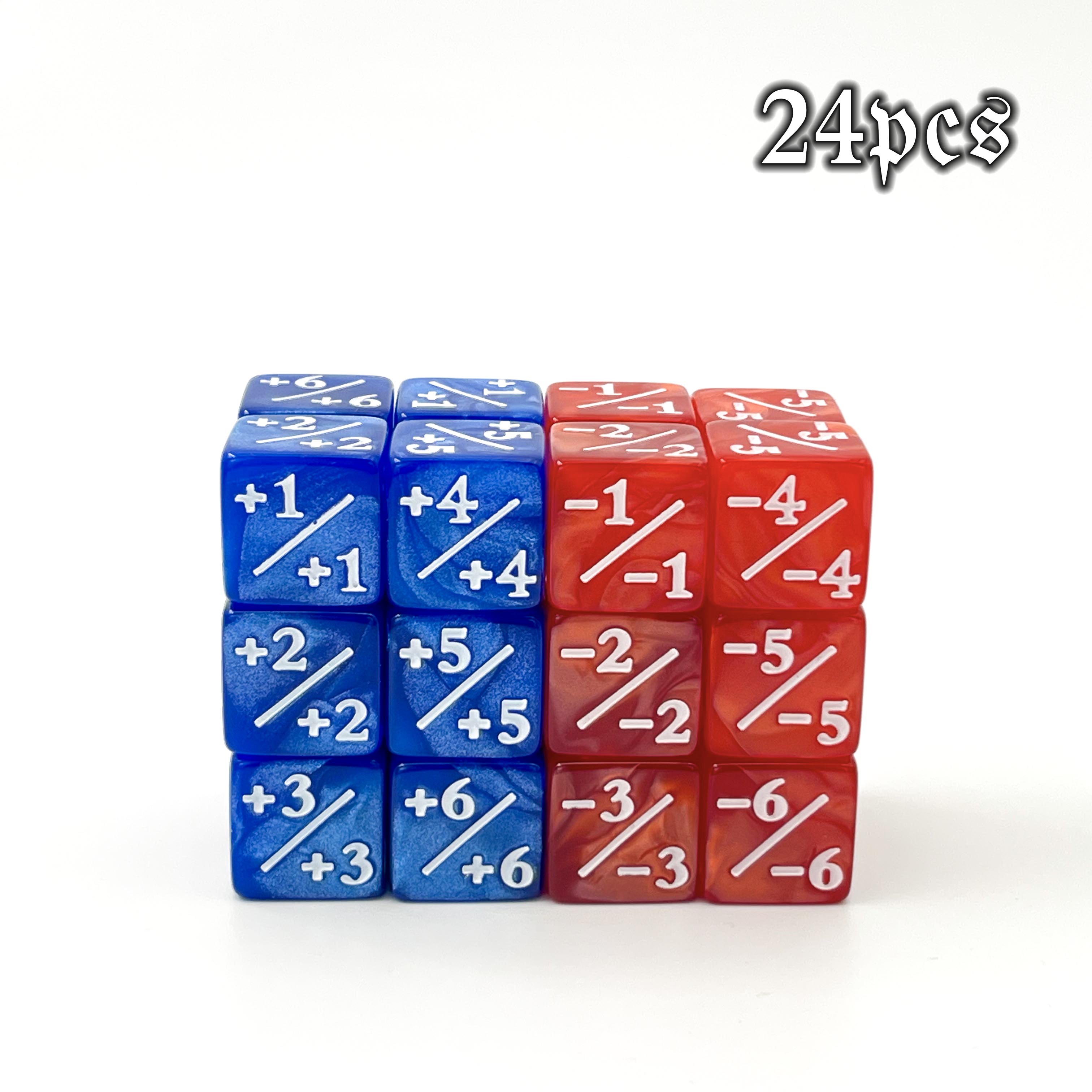 24 Pcs MTG Dice Counter  Life  - Game Token Counter recension och pris