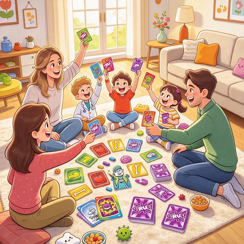 2026 Family Strategy Card Game - Board Game Strategi recension och pris