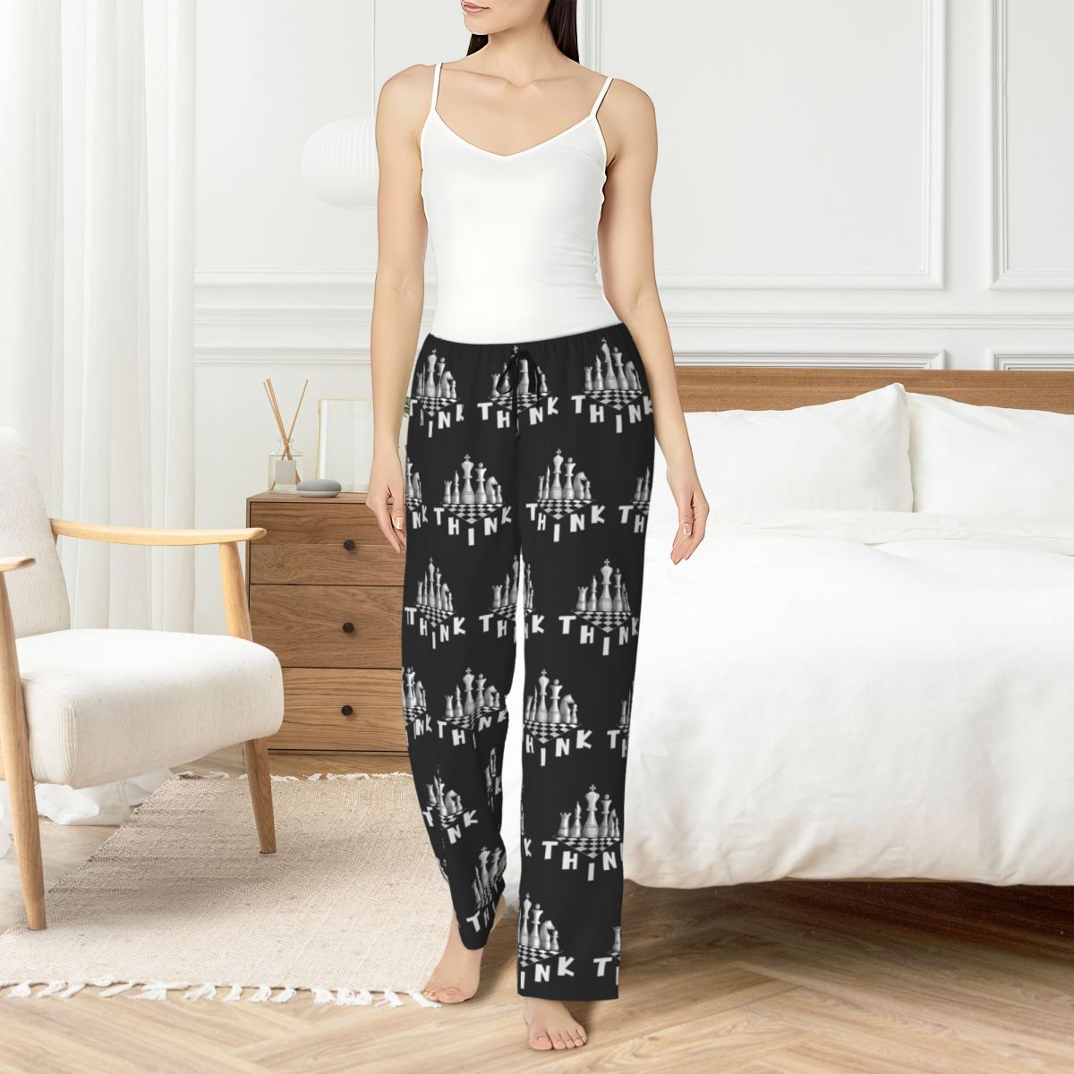 Custom Chess Board Pajama Pant - Board Games recension och pris