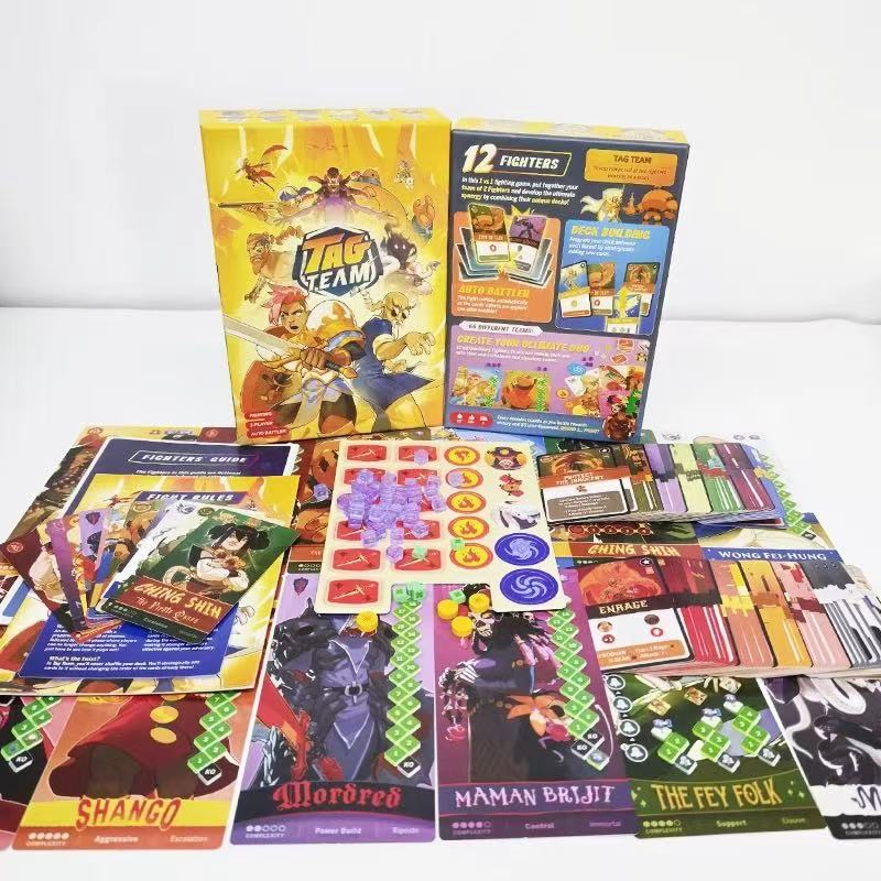 Tag Team - Card Game | fast-pa - Board Game Solo recension och pris