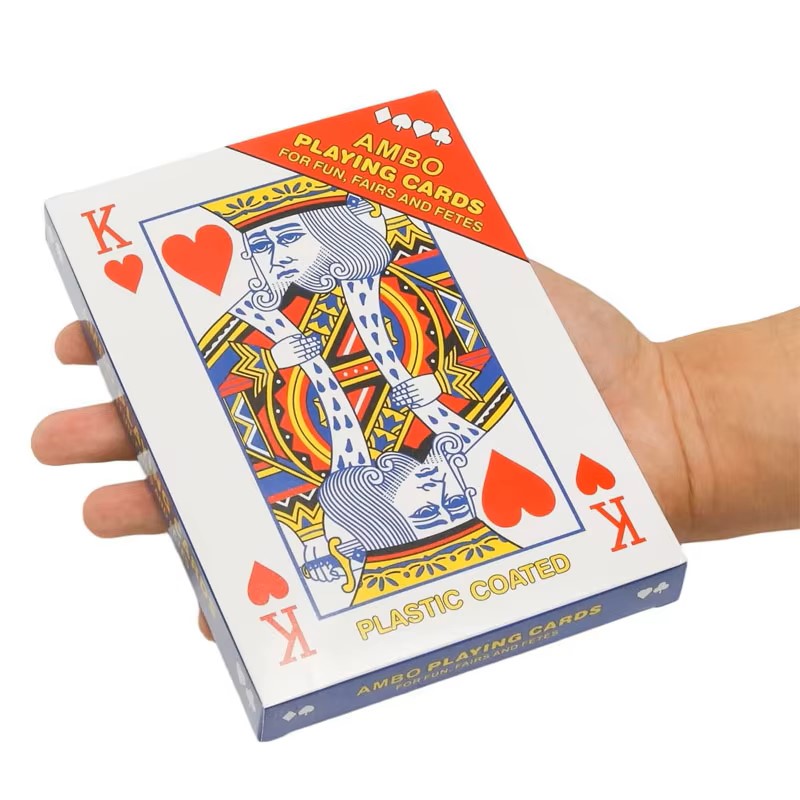 Oversized Playing Cards Jumbo  - Board Game Quest recension och pris