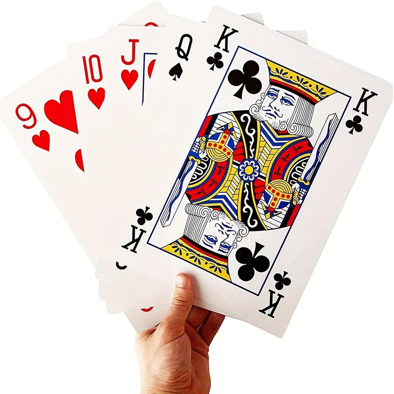 Oversized Playing Cards Jumbo  - Board Game Quest recension och pris