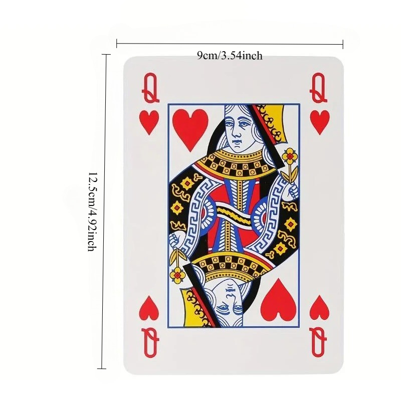 Oversized Playing Cards Jumbo  - Board Game Quest recension och pris