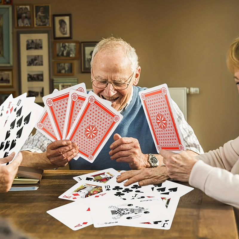 Oversized Playing Cards Jumbo  - Board Game Quest recension och pris