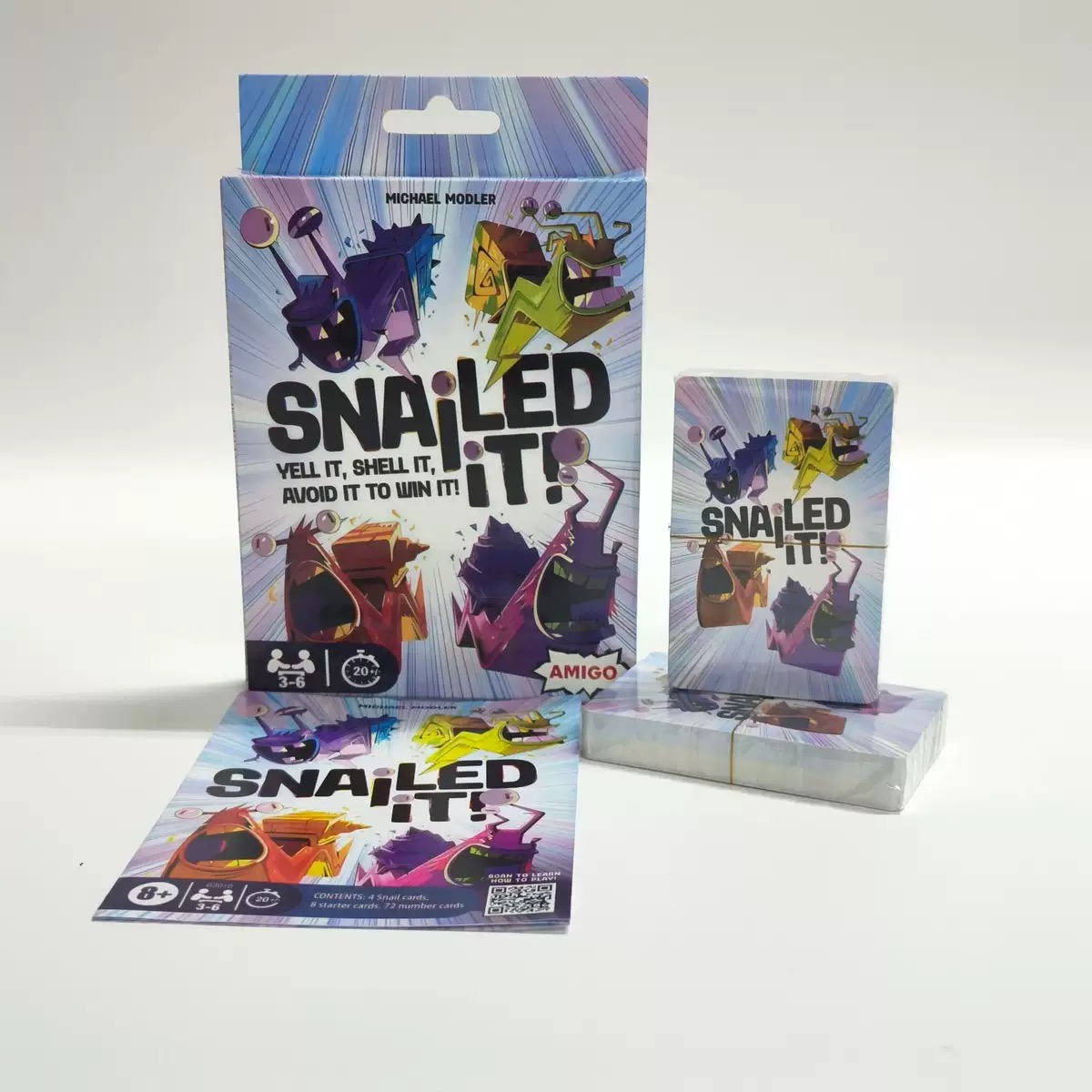 Snailed it Board game cards pa - Board Game Solo recension och pris